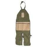 Gardening Apron 600D Oxford Fabric Wear Resistant Durable Adjustable Buckle Work Apron for Garden Yard Farm