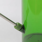 1L Watering Can PP Fully Transparent Indoor Plants Watering Can with Long Spout for Garden Emeralds