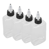 4 Pcs Seasoning Bottle 100ML Portable Sealed Reusable Dispensing Oil Bottle Seasoning Bottle for Outdoor BBQ Camping