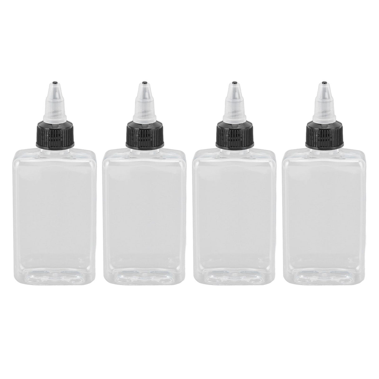 4 Pcs Seasoning Bottle 100ML Portable Sealed Reusable Dispensing Oil Bottle Seasoning Bottle for Outdoor BBQ Camping