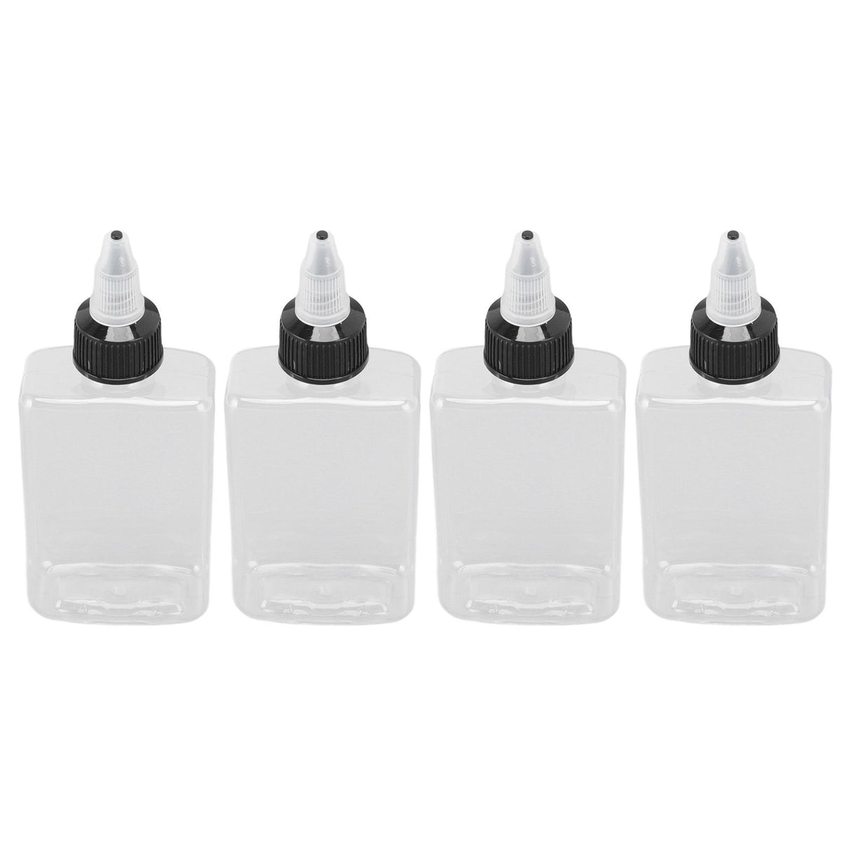 4 Pcs Seasoning Bottle 100ML Portable Sealed Reusable Dispensing Oil Bottle Seasoning Bottle for Outdoor BBQ Camping