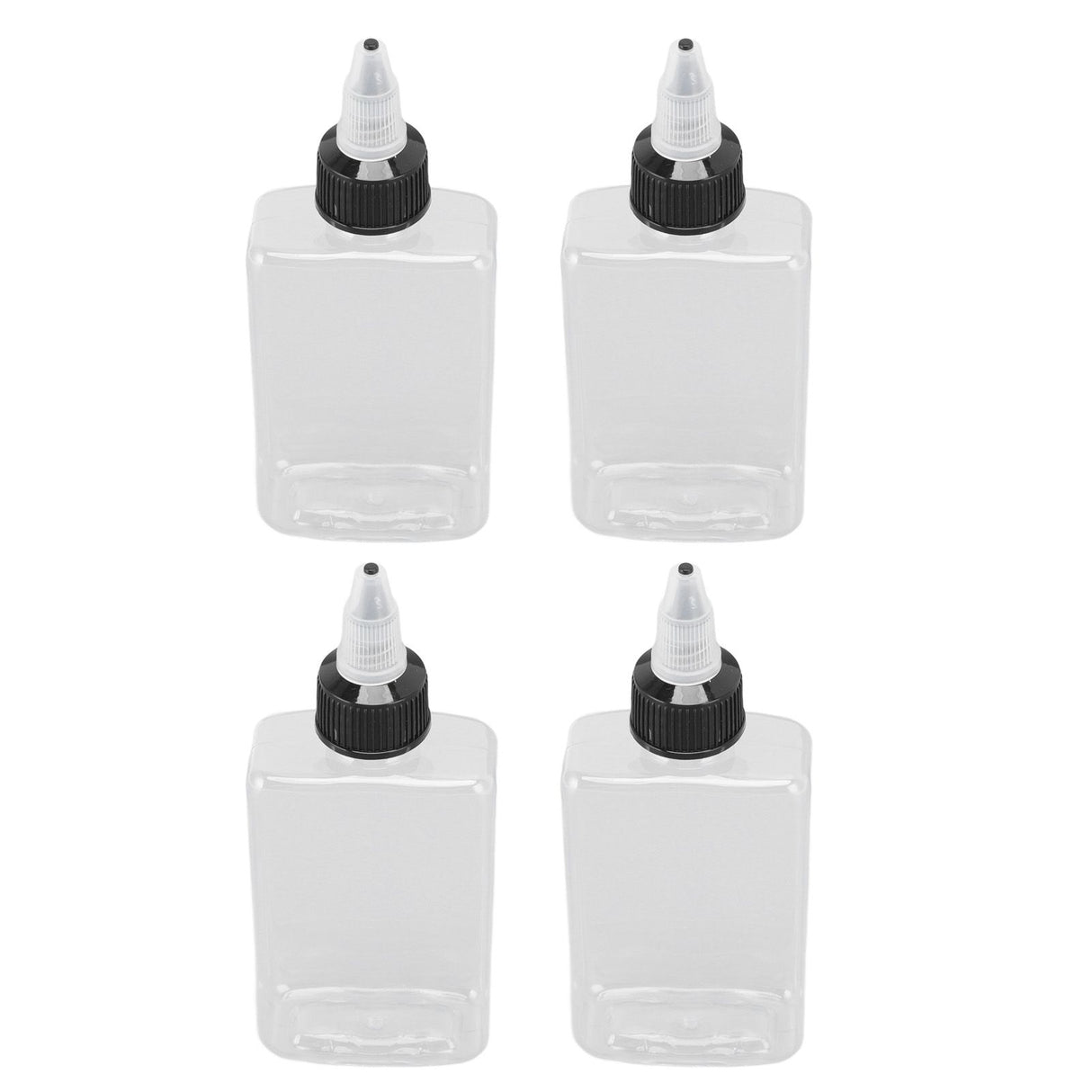 4 Pcs Seasoning Bottle 100ML Portable Sealed Reusable Dispensing Oil Bottle Seasoning Bottle for Outdoor BBQ Camping