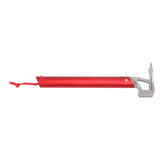 Camping Hammer Stainless Steel Ox Horn Head Aluminum Handle Large Resistance Tent Stake Hammer for Camping Outdoor Red - Rear View