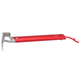 Camping Hammer Stainless Steel Ox Horn Head Aluminum Handle Large Resistance Tent Stake Hammer for Camping Outdoor Red - Close-Up Angle