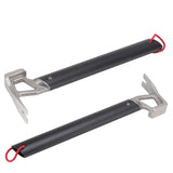 Camping Hammer Stainless Steel Ox Horn Head Aluminum Handle Large Resistance Tent Stake Hammer for Camping Outdoor Black