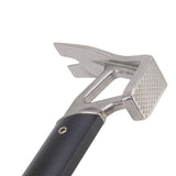 Camping Hammer Stainless Steel Ox Horn Head Aluminum Handle Large Resistance Tent Stake Hammer for Camping Outdoor Black - Extra Image