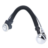 Bathtub Overflow Drainer Concealed Flexible SPA Bathtub Overflow Drain Pipe for Kitchen Bathroom - Front View