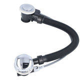 Bathtub Overflow Drainer Concealed Flexible SPA Bathtub Overflow Drain Pipe for Kitchen Bathroom