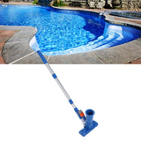 Portable Pool Vacuum Jet Simple Easy To Assemble Pool Spa Jet Vacuum Cleaner with Telescopic Rod for Swimming Pools Spas US Plug - Extra Image