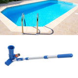 Portable Pool Vacuum Jet Simple Easy To Assemble Pool Spa Jet Vacuum Cleaner with Telescopic Rod for Swimming Pools Spas US Plug