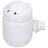 Steam Outlet G1/2 Male Thread Steam Generator Nozzle for Sauna Room SPA Room with Aromatherapy Function - Rear View