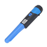 Metal Detector High Sensitivity Metal Detecting Tool with LCD Display and Flashlight Function Blue