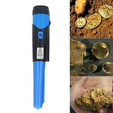Metal Detector High Sensitivity Metal Detecting Tool with LCD Display and Flashlight Function Blue