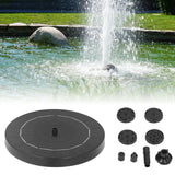 7V 2.5W Floating Solar Fountain Solar Water Pump for Swimming Pool Water Park Private Garden