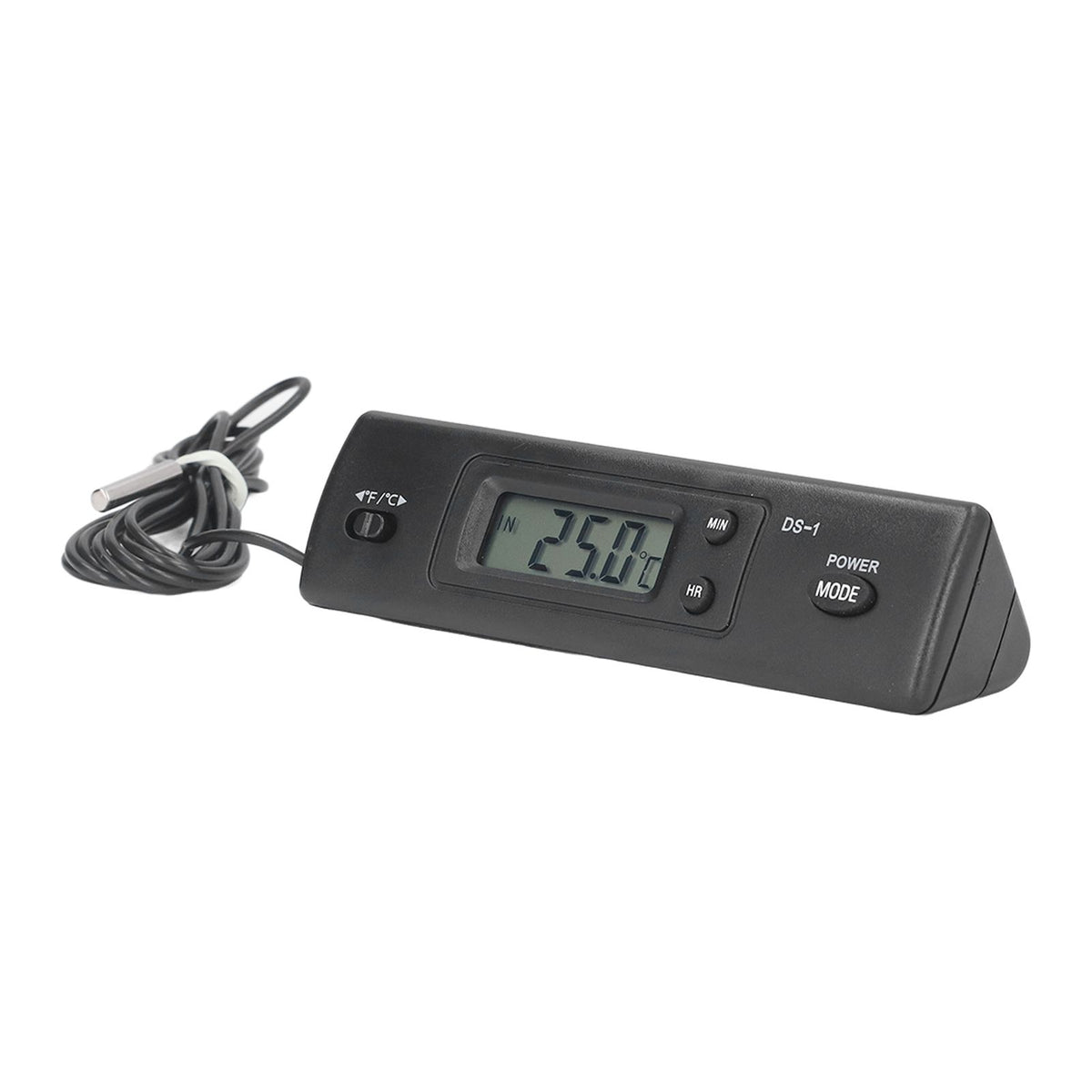Digital Thermometer Temperature Gauge Thermometer with Waterproof Probe for Vehicle Fish Tank Refrigerator