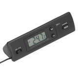 Digital Thermometer Temperature Gauge Thermometer with Waterproof Probe for Vehicle Fish Tank Refrigerator