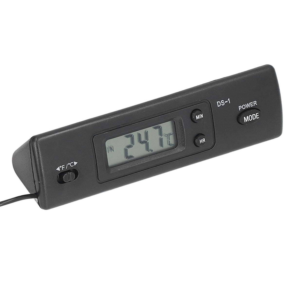 Digital Thermometer Temperature Gauge Thermometer with Waterproof Probe for Vehicle Fish Tank Refrigerator