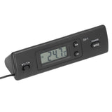 Digital Thermometer Temperature Gauge Thermometer with Waterproof Probe for Vehicle Fish Tank Refrigerator - Low Angle
