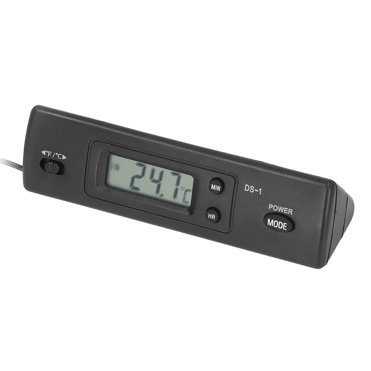 Digital Thermometer Temperature Gauge Thermometer with Waterproof Probe for Vehicle Fish Tank Refrigerator