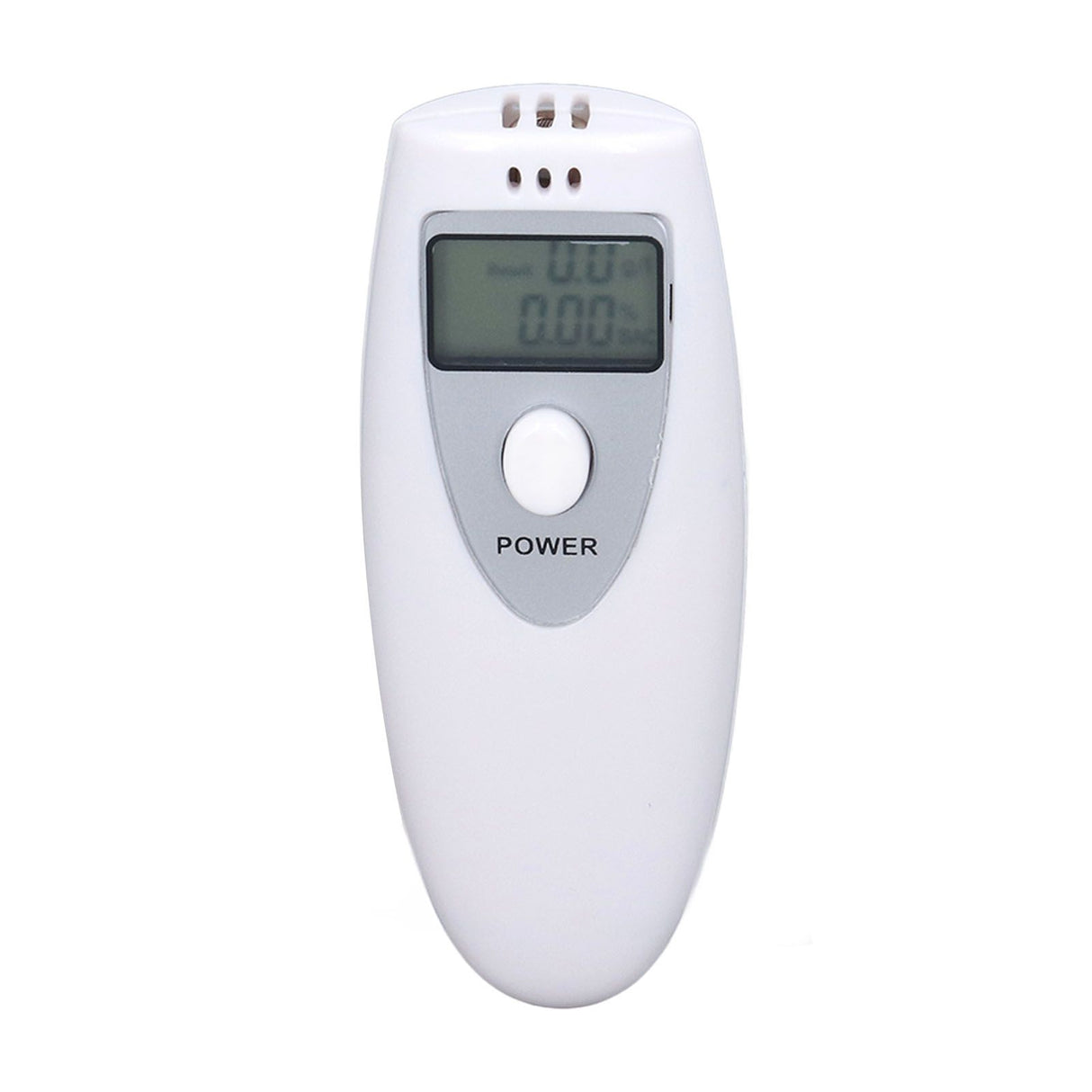 Portable Alcohol Tester Accurate Breath Alcohol Tester ABS Alcoholic Tester White