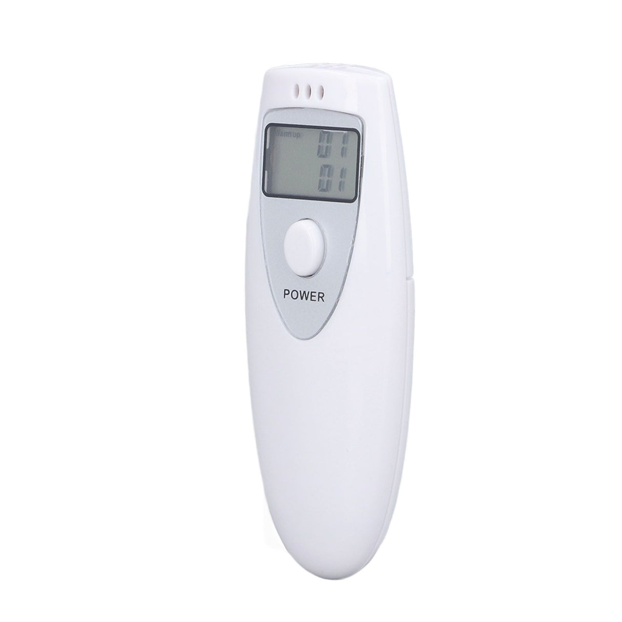Portable Alcohol Tester Accurate Breath Alcohol Tester ABS Alcoholic Tester White