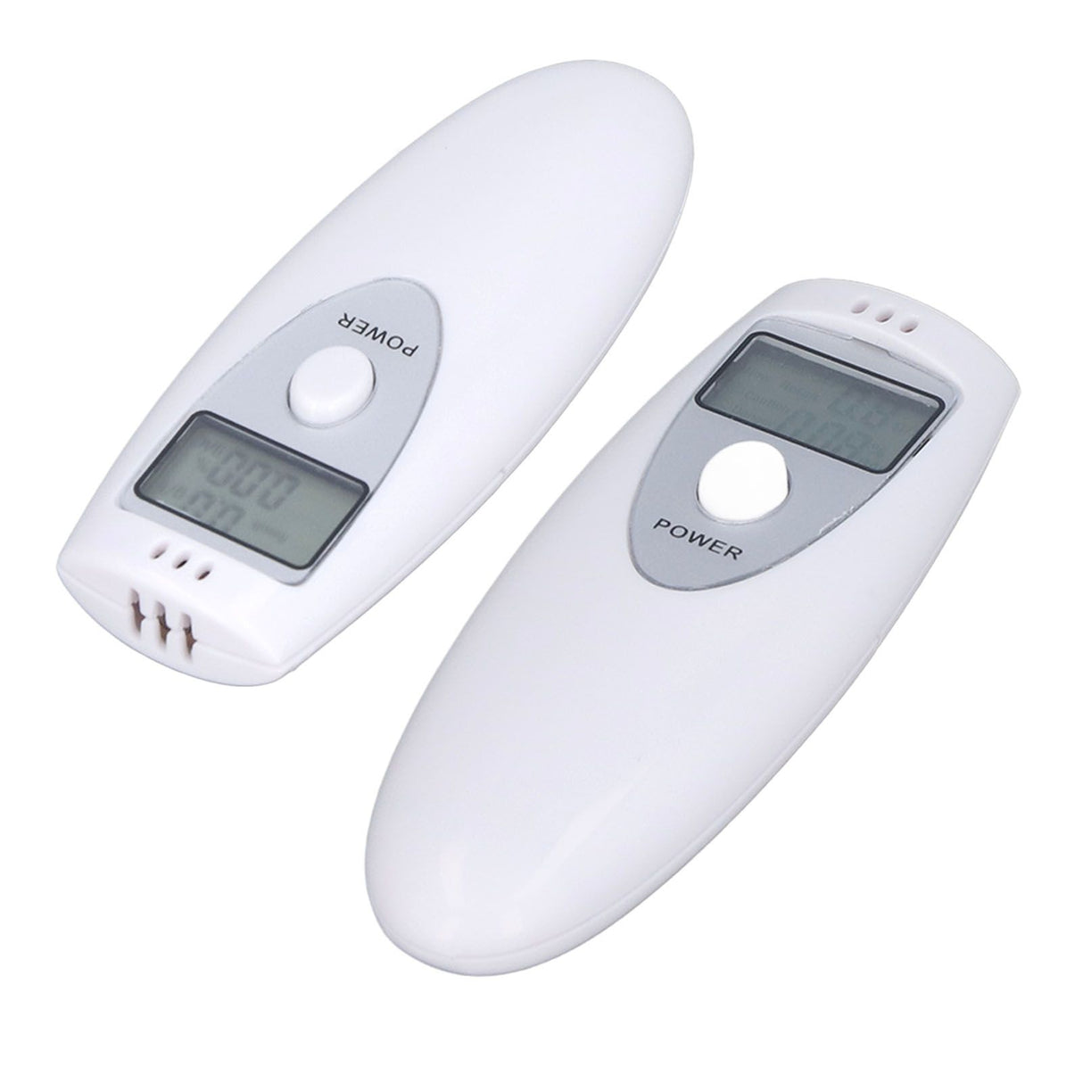 Portable Alcohol Tester Accurate Breath Alcohol Tester ABS Alcoholic Tester White
