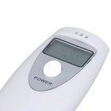 Portable Alcohol Tester Accurate Breath Alcohol Tester ABS Alcoholic Tester White