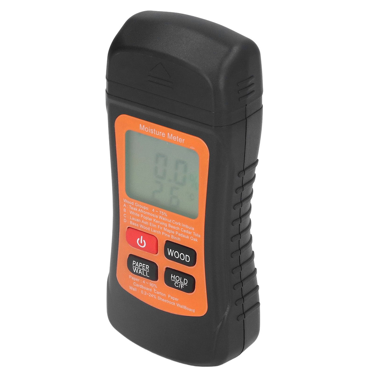 Moisture Meter Wood Moisture Detector Intelligent Temperature Humidity Measuring Digital Pin Type Instrument