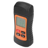 Moisture Meter Wood Moisture Detector Intelligent Temperature Humidity Measuring Digital Pin Type Instrument