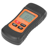 Moisture Meter Wood Moisture Detector Intelligent Temperature Humidity Measuring Digital Pin Type Instrument - Close-Up Angle
