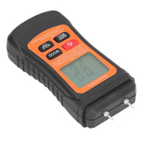 Moisture Meter Wood Moisture Detector Intelligent Temperature Humidity Measuring Digital Pin Type Instrument