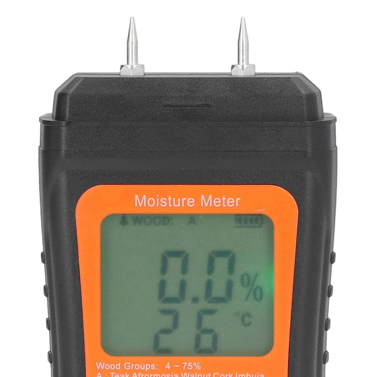 Moisture Meter Wood Moisture Detector Intelligent Temperature Humidity Measuring Digital Pin Type Instrument