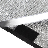 2pcs RV Door Window Cover Shade UV Block Double Layer Composite Fabric RV Door Shade Cover RV Accessories