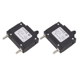 2pcs 23A Circuit Breaker Safety Professional Petrol Generators Circuit Breaker with Switch for Petrol Generators 230V - 45-Degree Angle