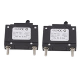 2pcs 23A Circuit Breaker Safety Professional Petrol Generators Circuit Breaker with Switch for Petrol Generators 230V