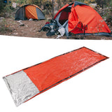 Sleeping Bag Emergency Sleeping Bag PE Aluminum Film Outdoor Survival Mummy Bag for Camping Traveling