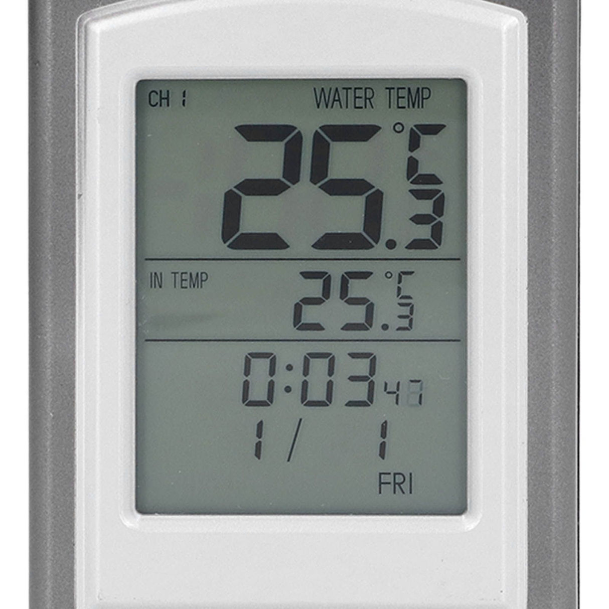 Wireless Swimming Pool Thermometer Solar Powered Floating Water Thermometer with LCD Display
