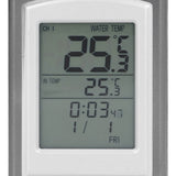 Wireless Swimming Pool Thermometer Solar Powered Floating Water Thermometer with LCD Display
