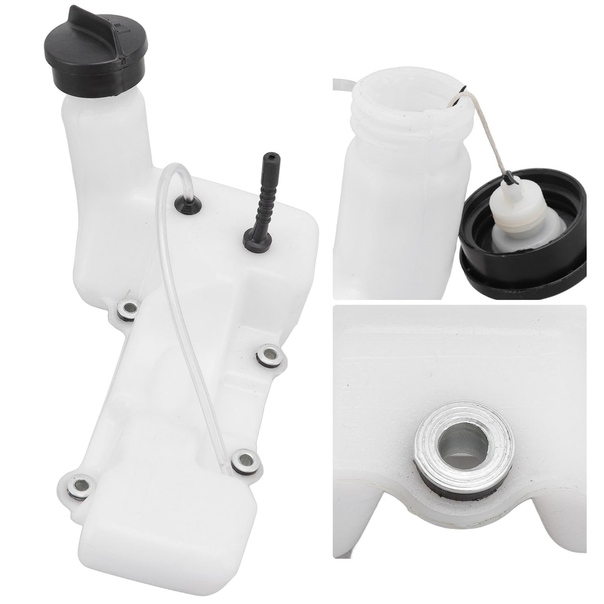 Gas Fuel Tank Replacement High Hardness Gas Fuel Tank Assembly with Gas Fuel Tank Cover for STHIL FS120 FS200 FS250R
