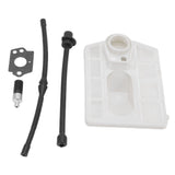 Chainsaw Air Filter Kit Professional Air Filter Washer Oil Hose Kit for 4500 5200 5800 Chainsaw - Close-Up Angle