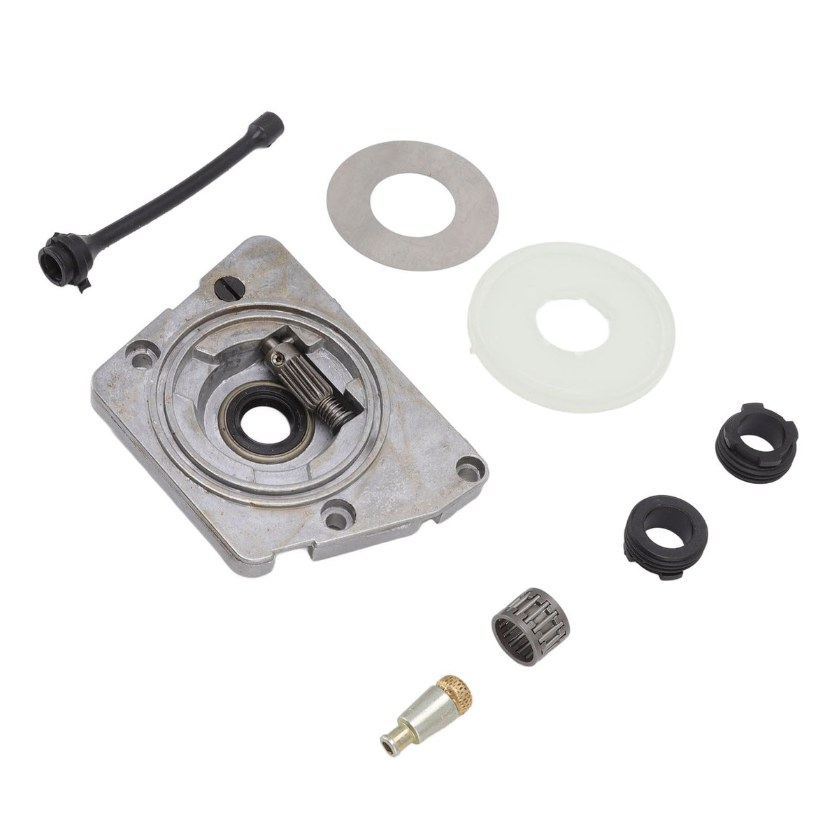 Oil Pump Worm Gear Washer Kit Compatible for HUSQVARNA 61 66 266 268 266XP 268XP 272XP