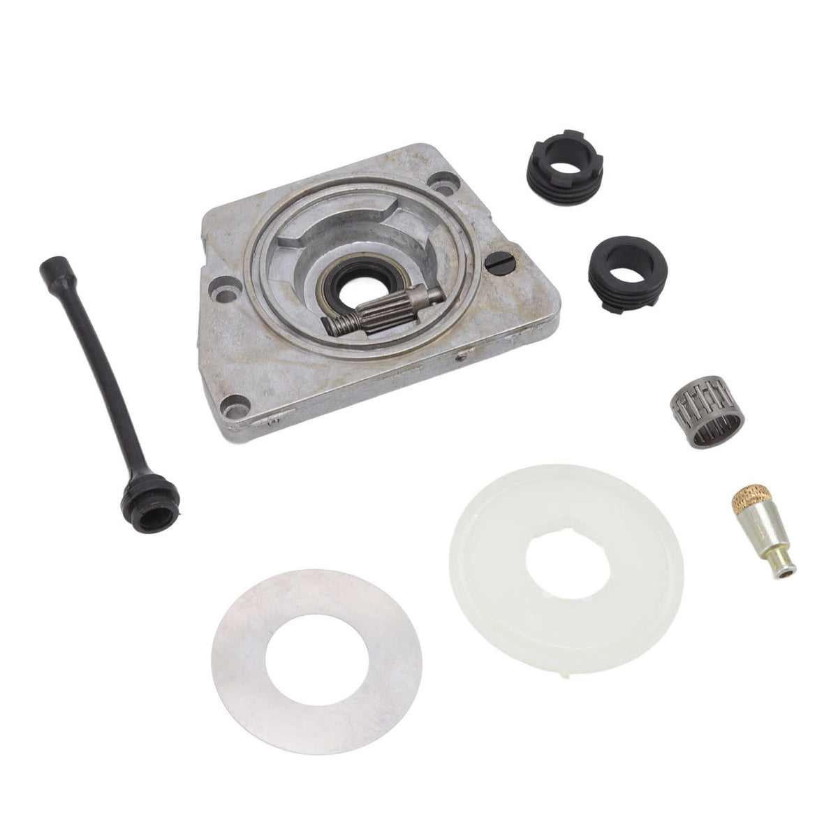 Oil Pump Worm Gear Washer Kit Compatible for HUSQVARNA 61 66 266 268 266XP 268XP 272XP