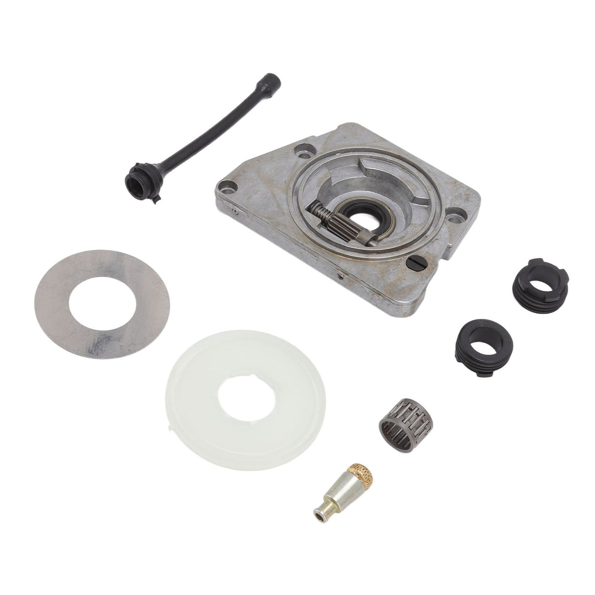 Oil Pump Worm Gear Washer Kit Compatible for HUSQVARNA 61 66 266 268 266XP 268XP 272XP