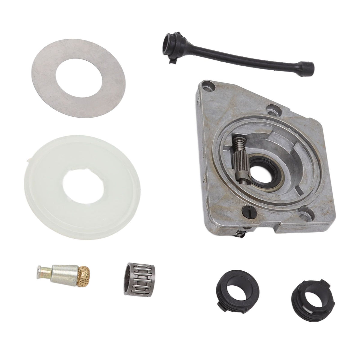 Oil Pump Worm Gear Washer Kit Compatible for HUSQVARNA 61 66 266 268 266XP 268XP 272XP