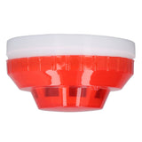 Smoke Detector Photoelectric Prevent Interference Small Wired Fire Alarm for Home Hotel Factory DC 12‑24V