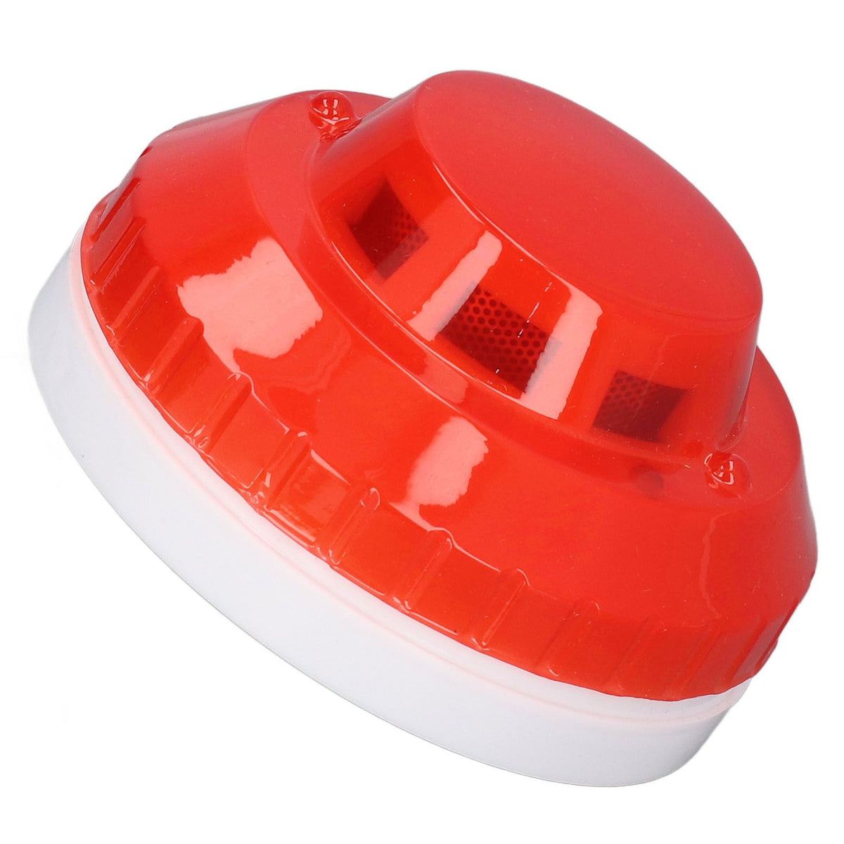 Smoke Detector Photoelectric Prevent Interference Small Wired Fire Alarm for Home Hotel Factory DC 12‑24V