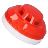 Smoke Detector Photoelectric Prevent Interference Small Wired Fire Alarm for Home Hotel Factory DC 12‑24V