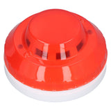 Smoke Detector Photoelectric Prevent Interference Small Wired Fire Alarm for Home Hotel Factory DC 12‑24V