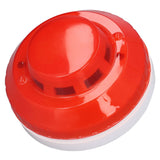 Smoke Detector Photoelectric Prevent Interference Small Wired Fire Alarm for Home Hotel Factory DC 12‑24V