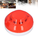 Smoke Detector Photoelectric Prevent Interference Small Wired Fire Alarm for Home Hotel Factory DC 12‑24V - Extra Image